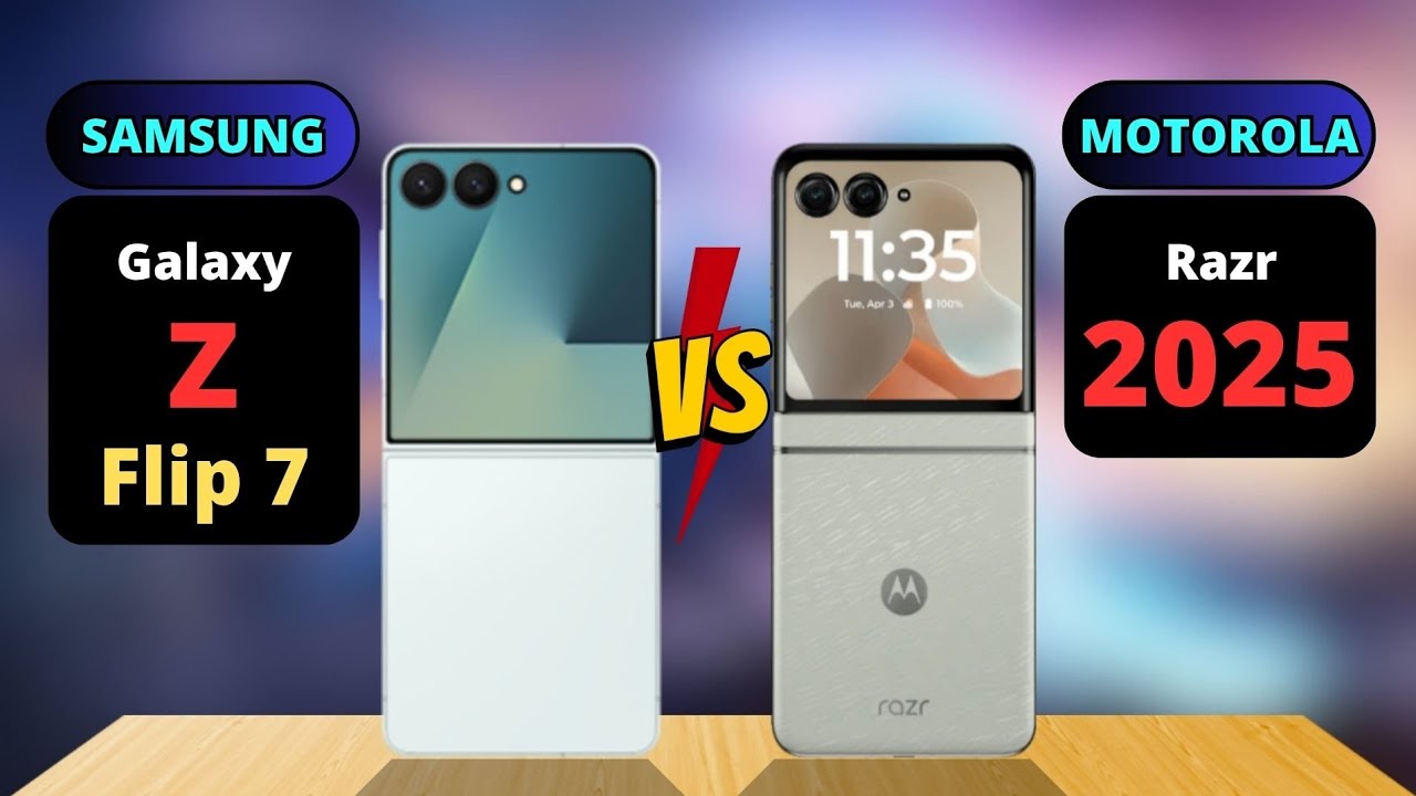 Samsung Galaxy Z Flip 7 vs Motorola Razr 2025 Comparison