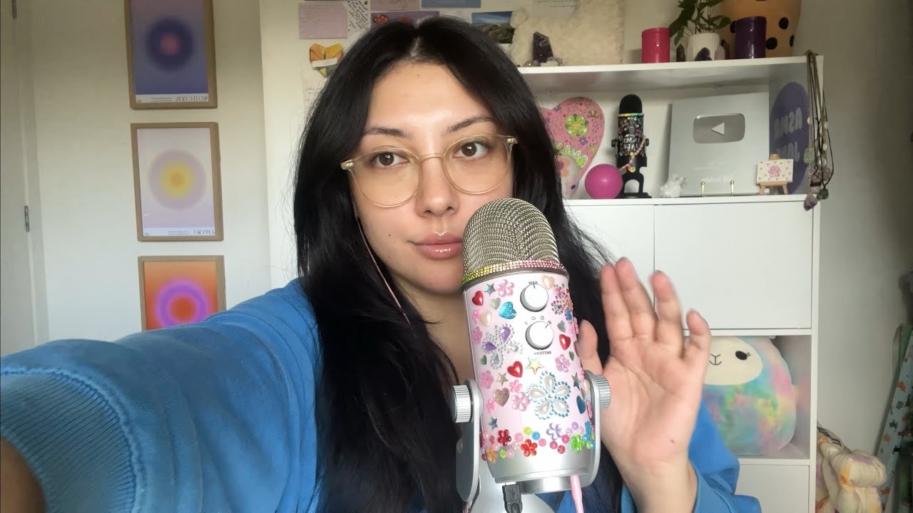 ASMR random triggers (mostly tapping)