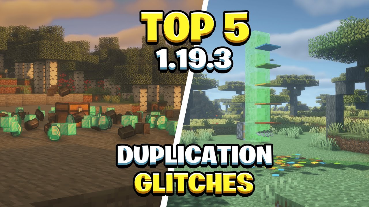 Top 5 Duplication Glitches for Java 1.19- 1.19.3