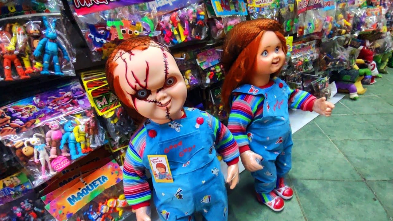 😱Increíbles JUGUETES DE VINIL🤩CHUCKY😵‍💫 Pennywise👻Michael Myers🤯TRALALEROS👌🏻CENTRO CDMX☺️