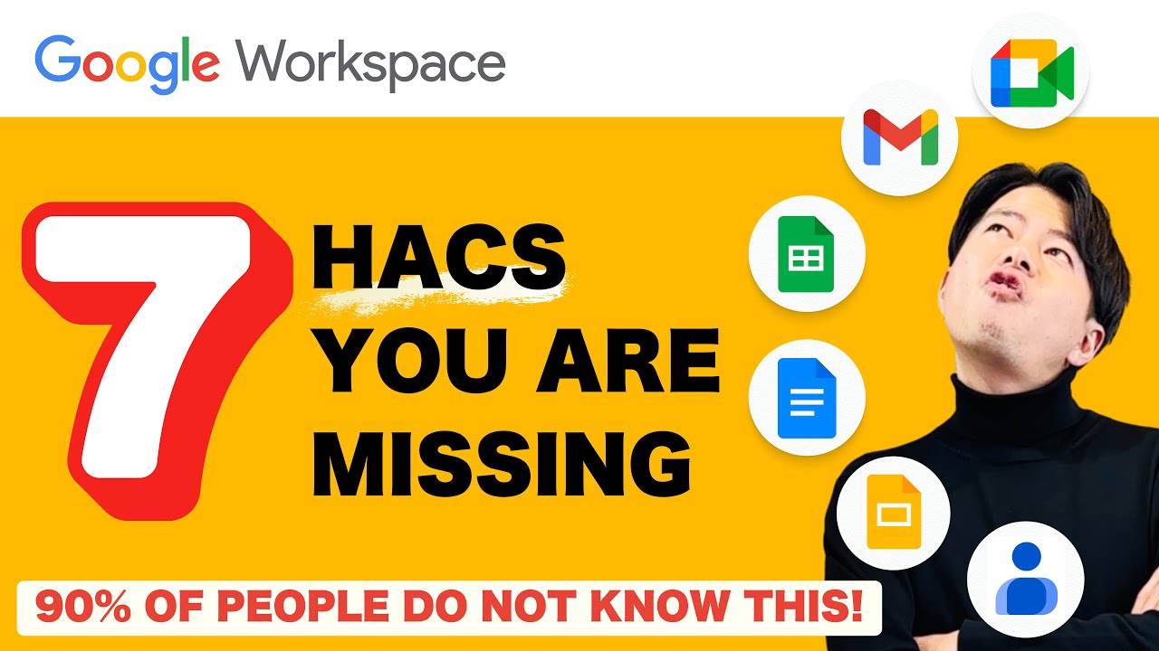 7 Google Workspace Hacks You&rsquo;ll Wish You Knew Sooner!