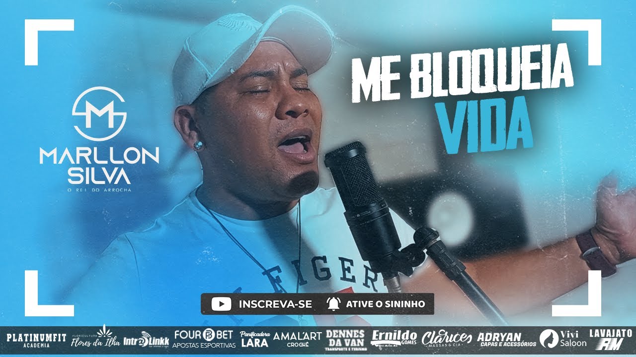 😍 Marllon Silva - Me bloqueia vida - Música Nova - MR STUDIO