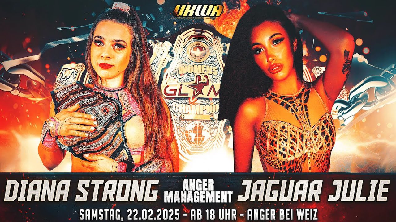 Diana Strong (c) vs. Jaguar Julie - GLAM! Womens Title Match ★ GLAM!