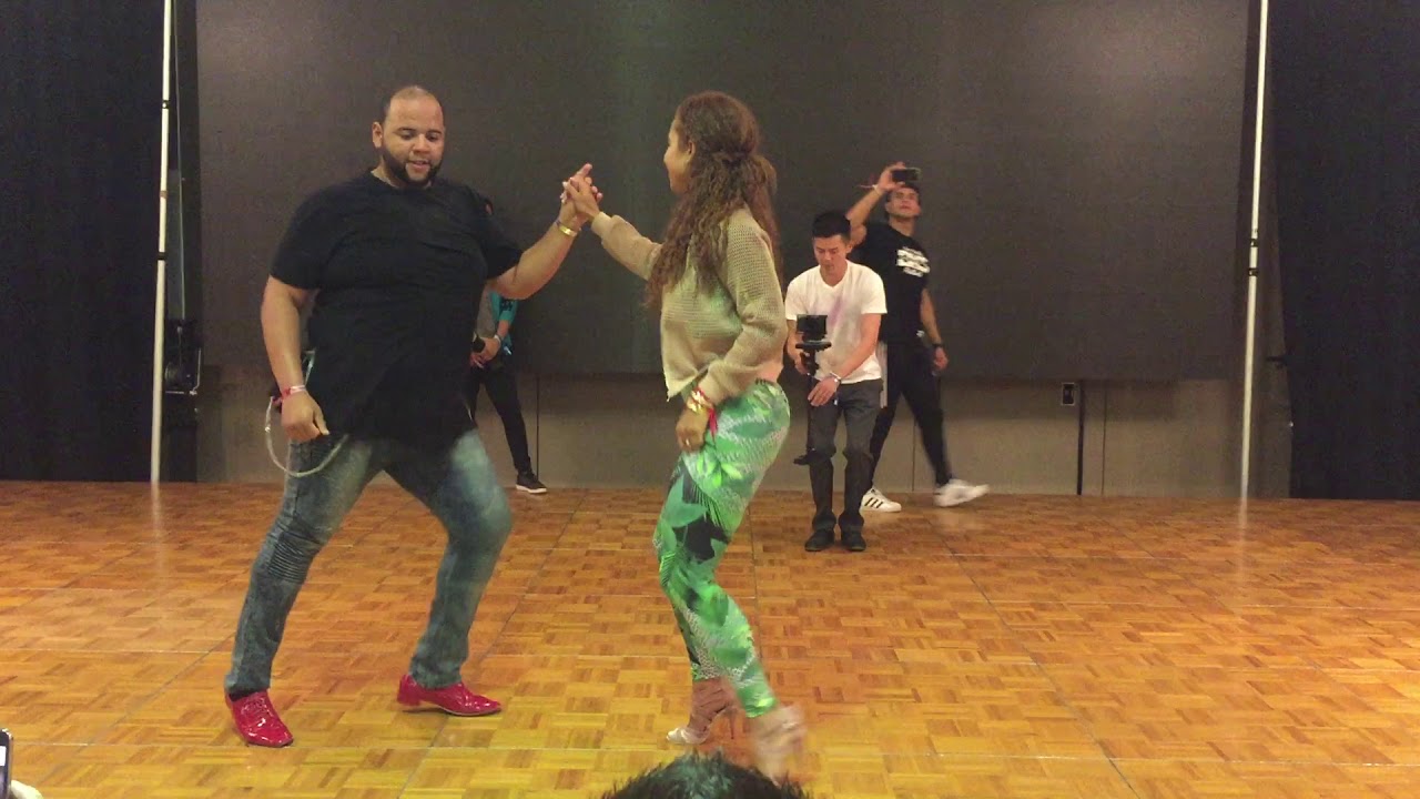 Alex y Desiree Dominican Bachata Workshop 1 @ Los Angeles BKS Festival 2017