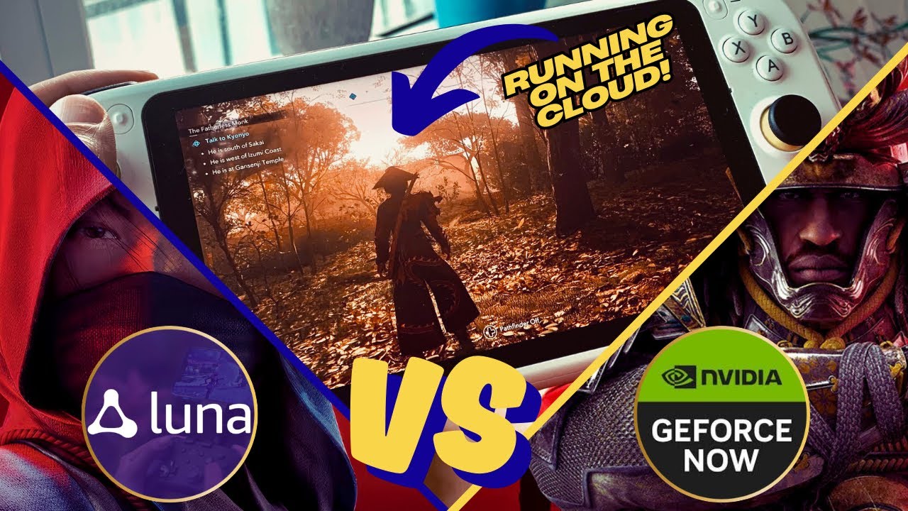 How Does Assassin&rsquo;s Creed Shadows Play On The Logitech G Cloud? &mdash; GeForce NOW vs Amazon Luna