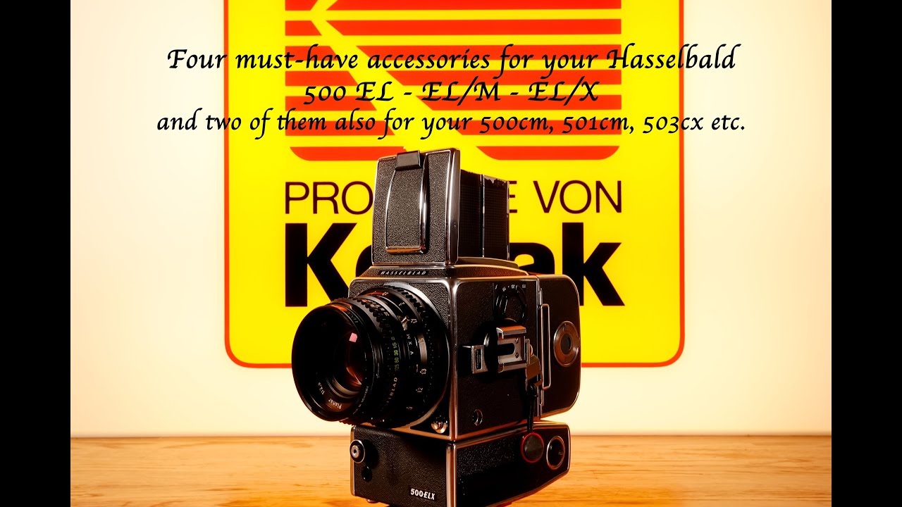 Hasselblad V-System: четыре обязательных аксессуара для ваших V-камер (500 см, 500 EL-M, 500 EL-X)!