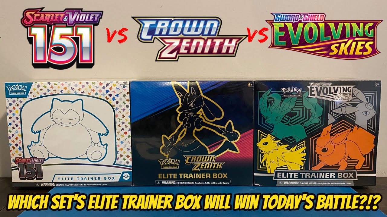 Opening the BEST MODERN SETS Elite Trainer Boxes to try and COMPLETE THESE SETS!!