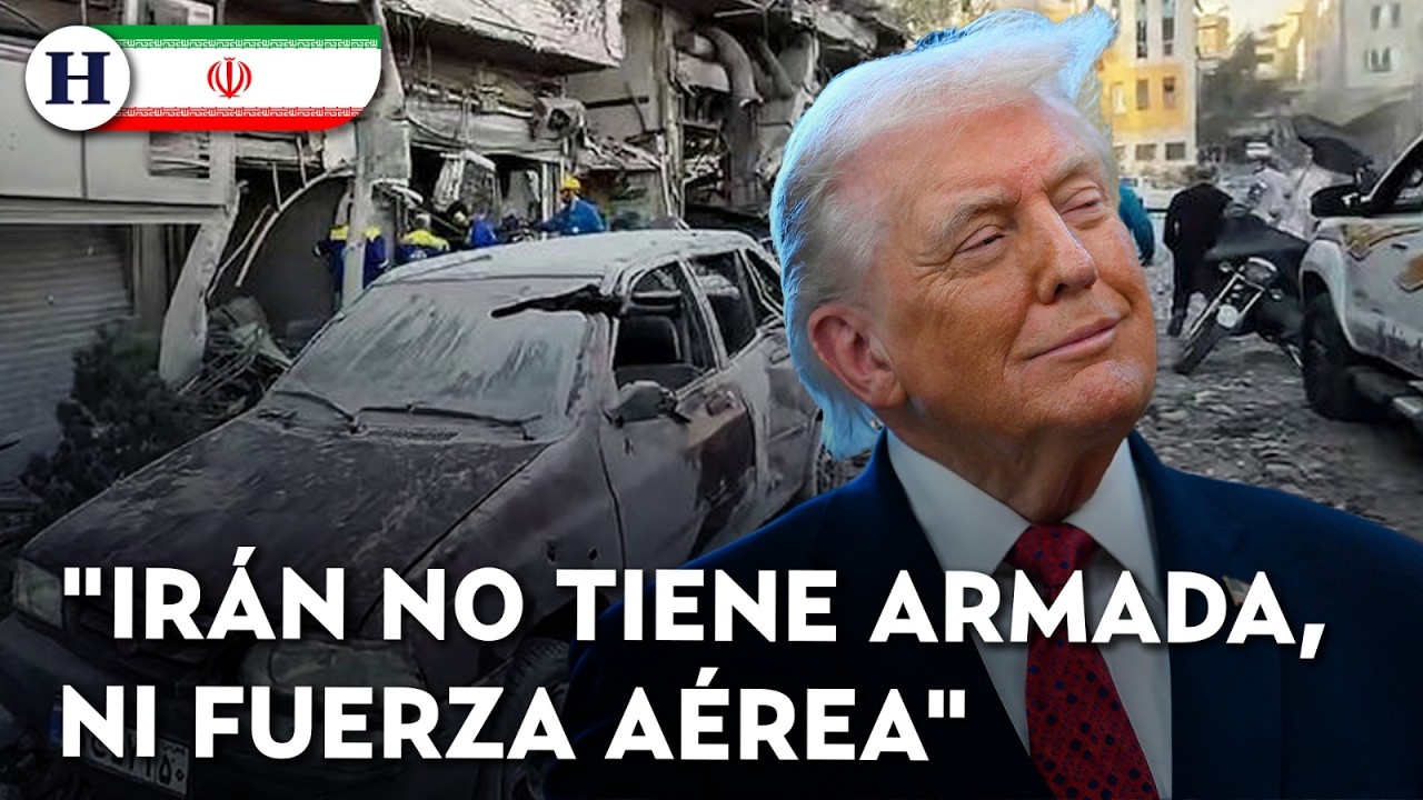 &iexcl;Se burla de la crisis de Ir&aacute;n! Trump presume el poder militar de EU que provoc&oacute; da&ntilde;os en el pa&iacute;s