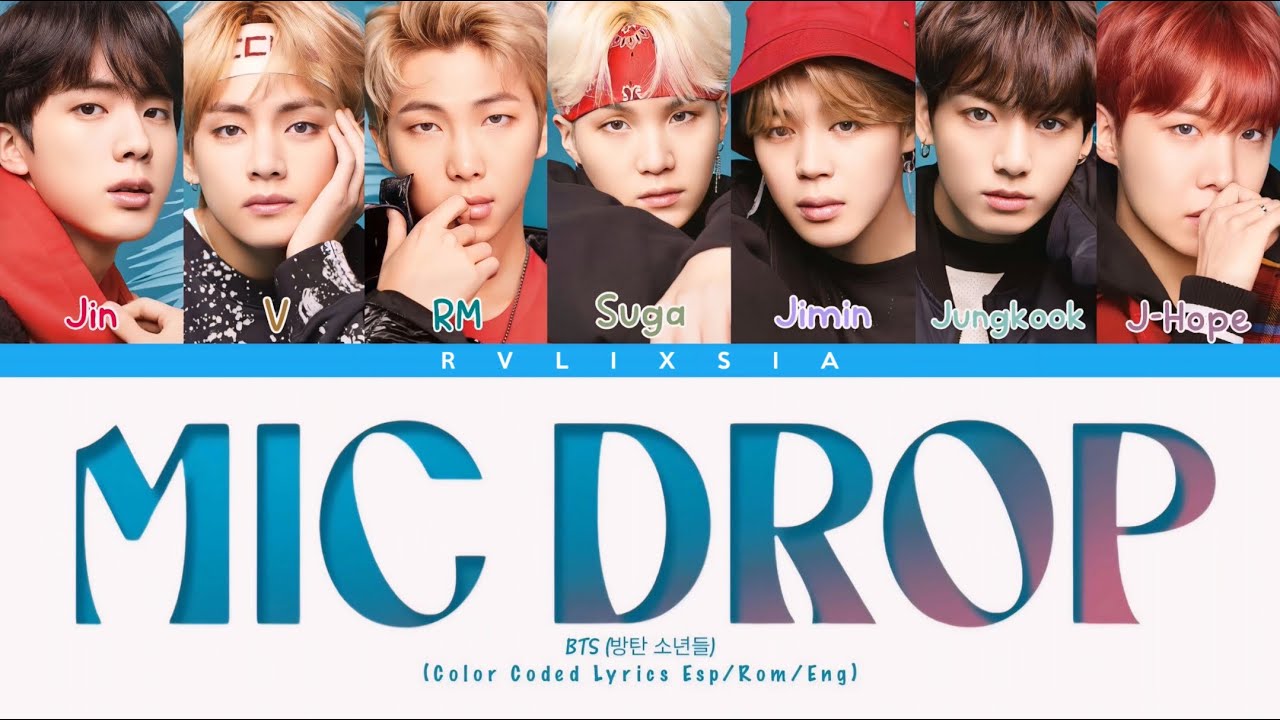 BTS (방탄 소년들) - Mic Drop [Color Coded Lyrics Esp/Rom/Eng]