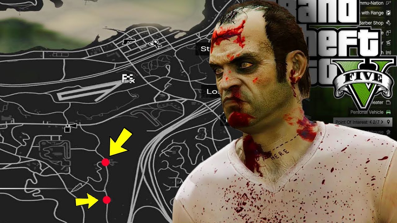 أماكن سرية خطيرة ومخيفة في قراند 5 لا أنصحكم بالذهاب اليها😱💀 GTA 5 Secret Place