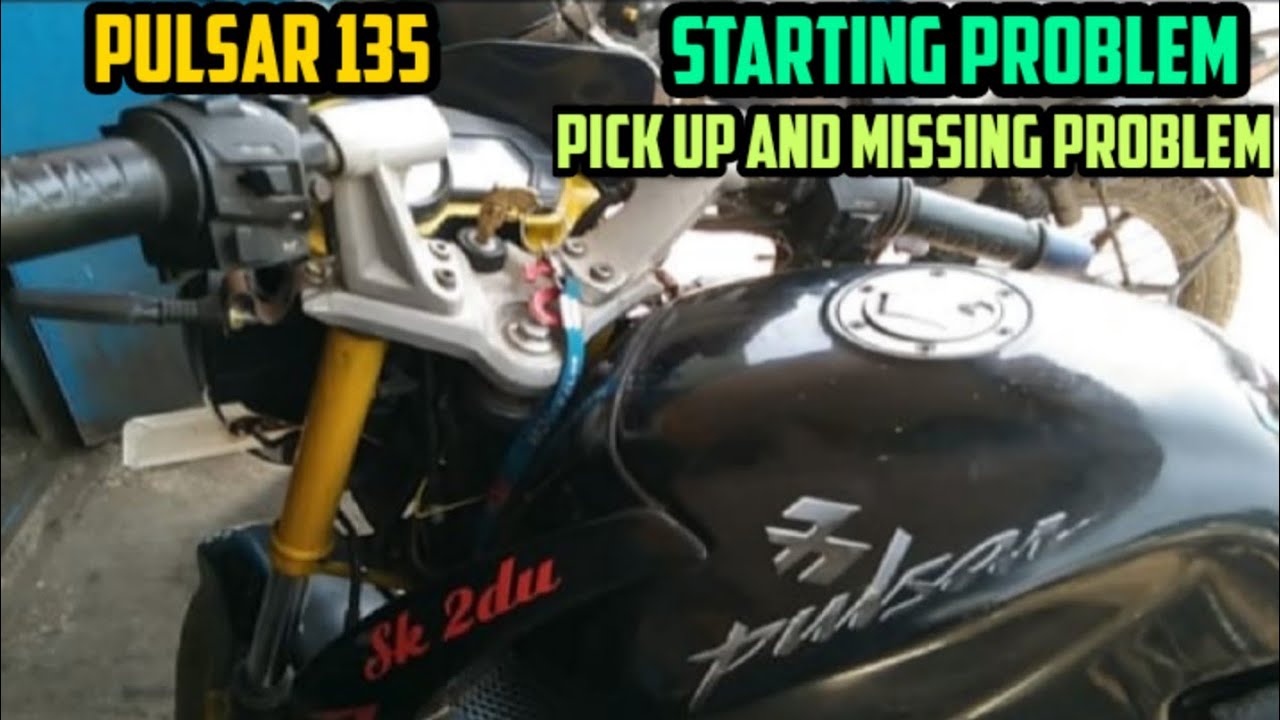 Pulsar 135 Starting Problem Pickup And Missing Problem #viralvideo #youtube #viral #bajaj #pulsar135