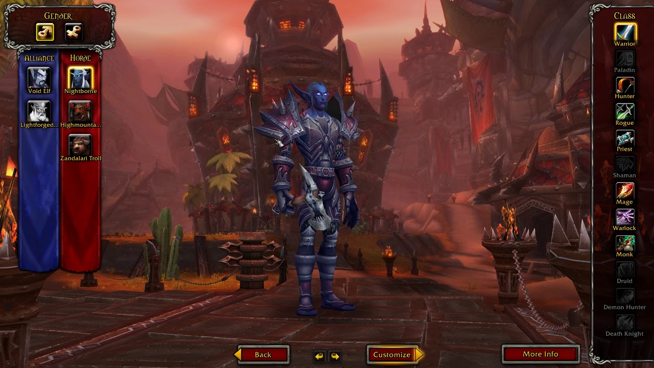BfA alpha allied races