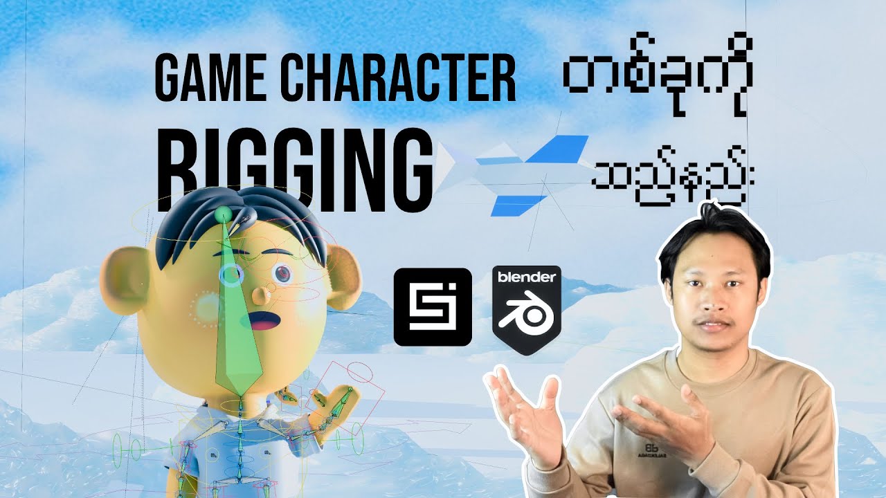 How to Rig  Game Character in blender