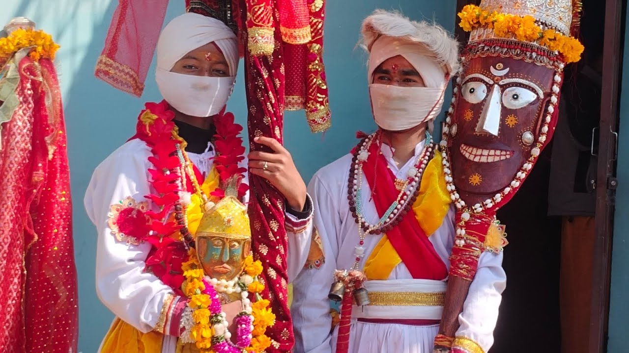 मां चंडीका आई हमारे गांव में घर दीवारा के लिए 💗🙏🏻