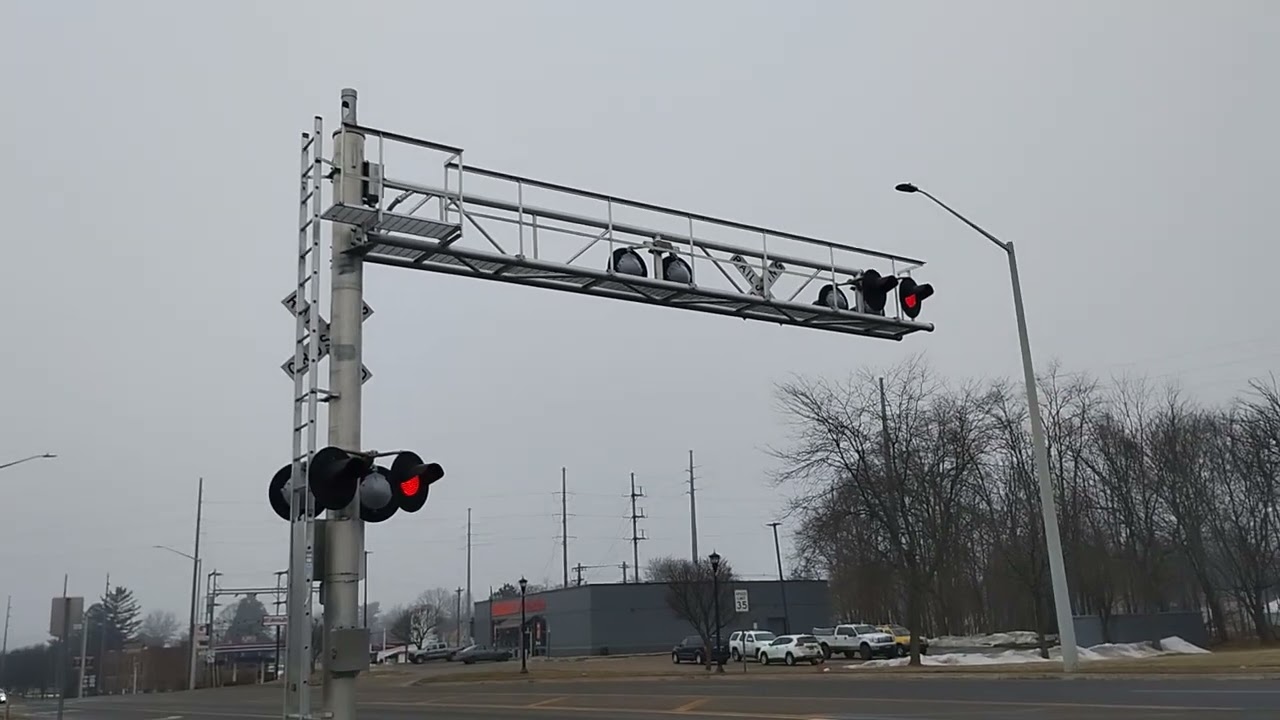 Train at the museum friendly conductor crossing us-12