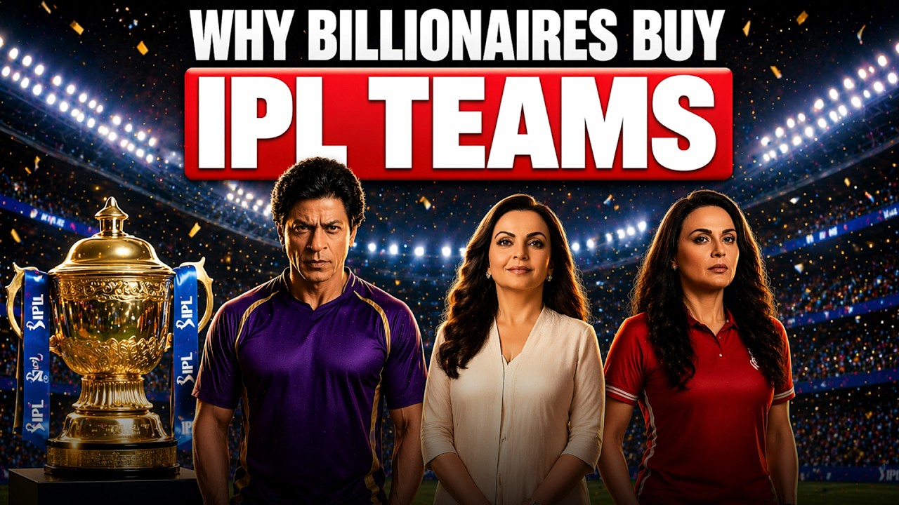 IPL Business Model: Why Billionaires Like Mukesh Ambani & Shah Rukh Khan Invest in IPL Teams