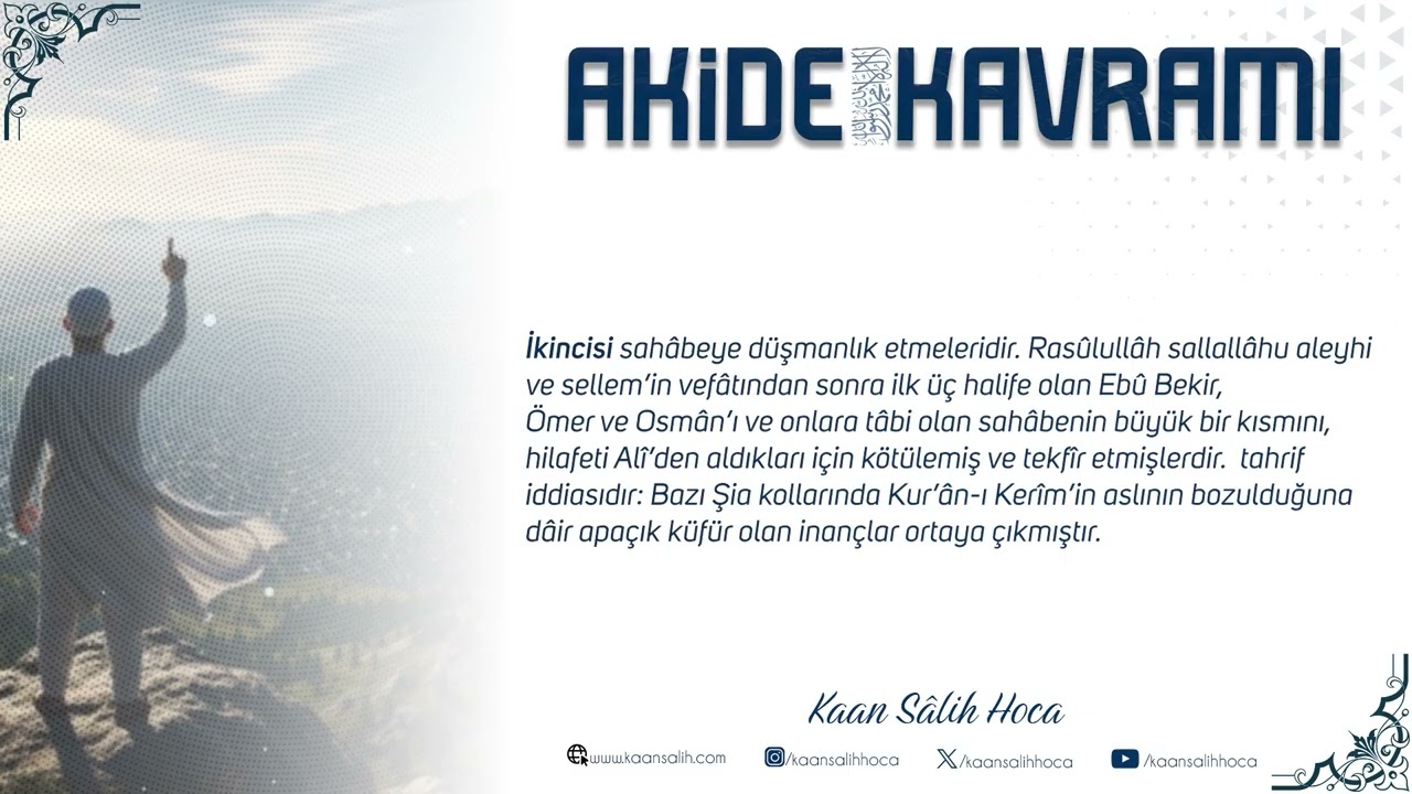 10) Bid'at Fırkaları ve Özellikleri l Sesli Makale l Kaan Salih Hoca