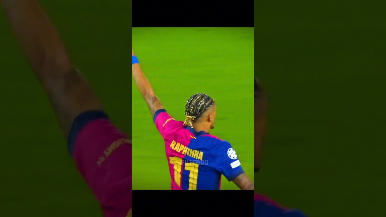 Raphinha is really a fighter ☠