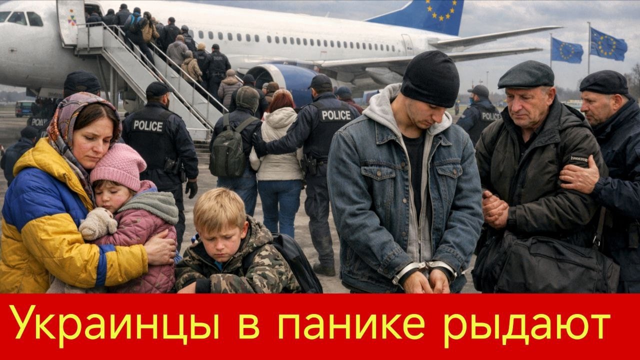 Потужных украинцев массово депортируют из Европы