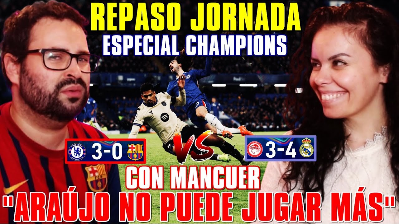 MANCUER YA NO se RÍE por la PALIZA del CHELSEA y ¡EXPLOTA! El MADRID GANA - REPASO CHAMPIONS