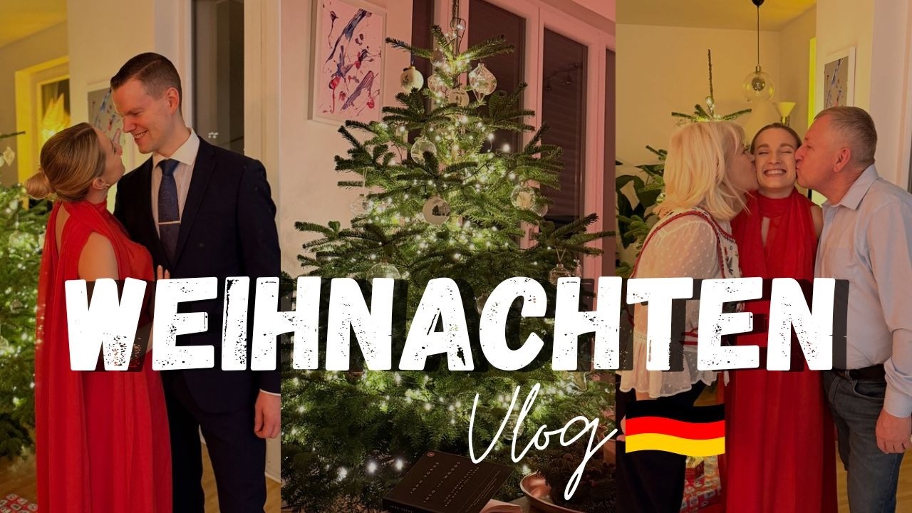 Alltagsdeutsch verbessern 🇩🇪🎄VLOG - Weihnachten in Deutschland - Learn German Fast