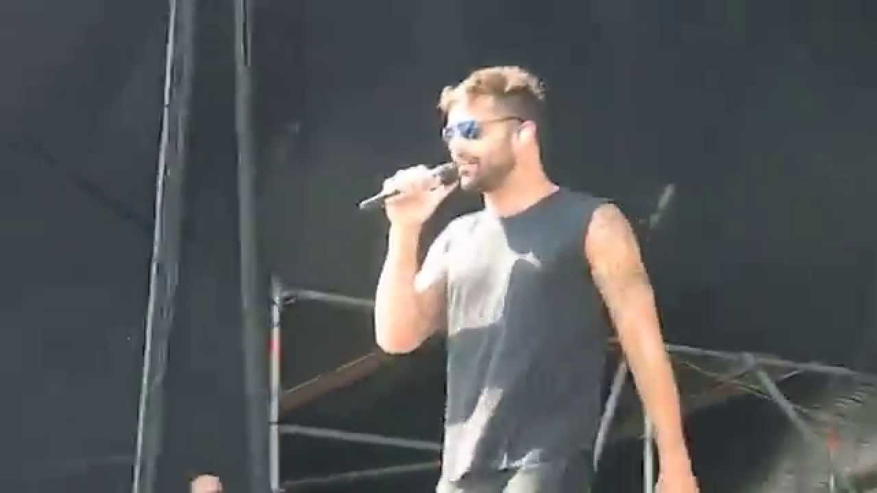 Ricky Martin Prueba de Sonido Octubre 2014 Bs As