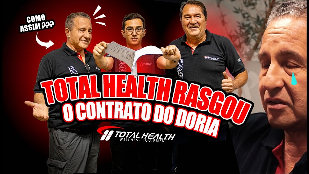 DIRETOR DA TOTAL HEALTH RASGOU O CONTRATO DO MESTRE DORIA