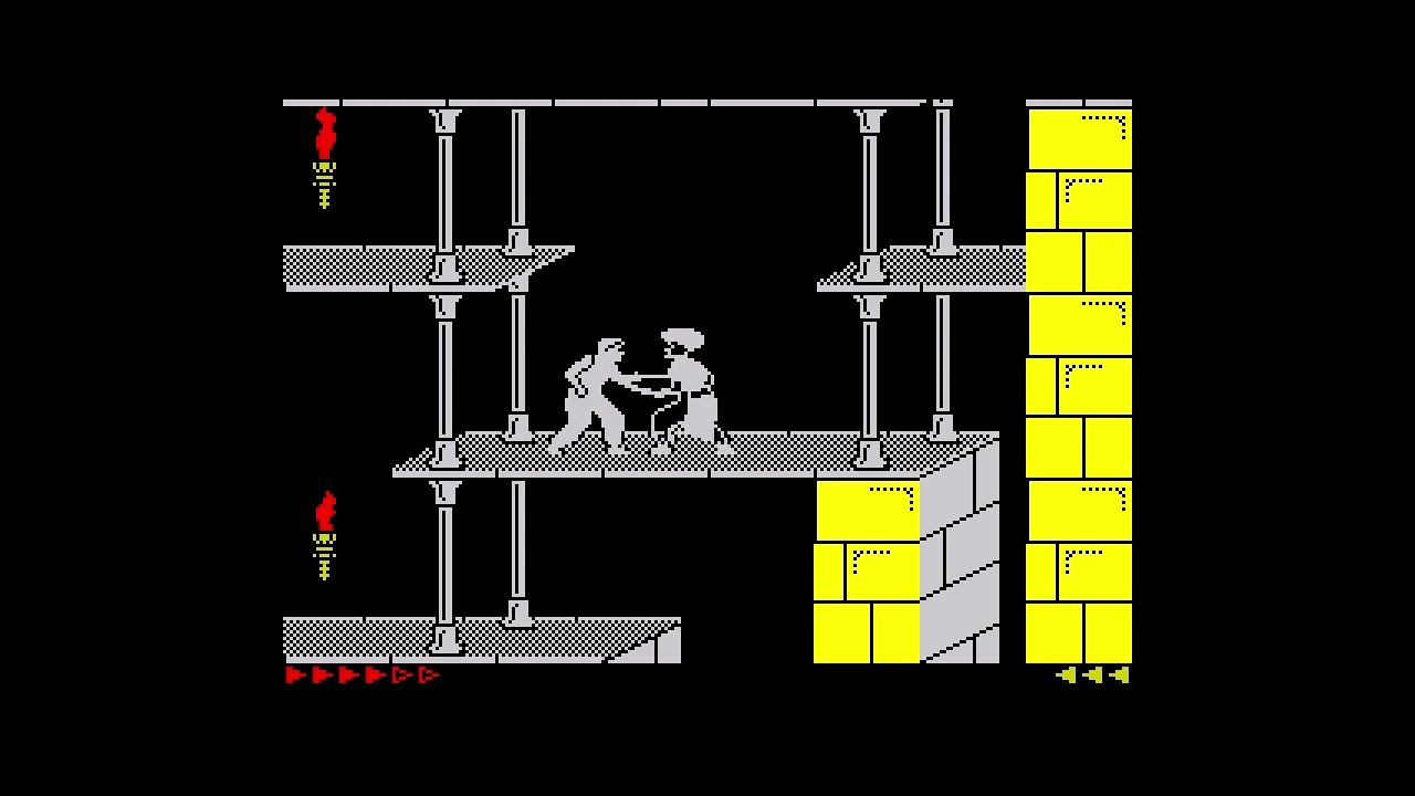 Приколы Принца Персии. Исследуем особенности движка и скриптов. ZX Spectrum