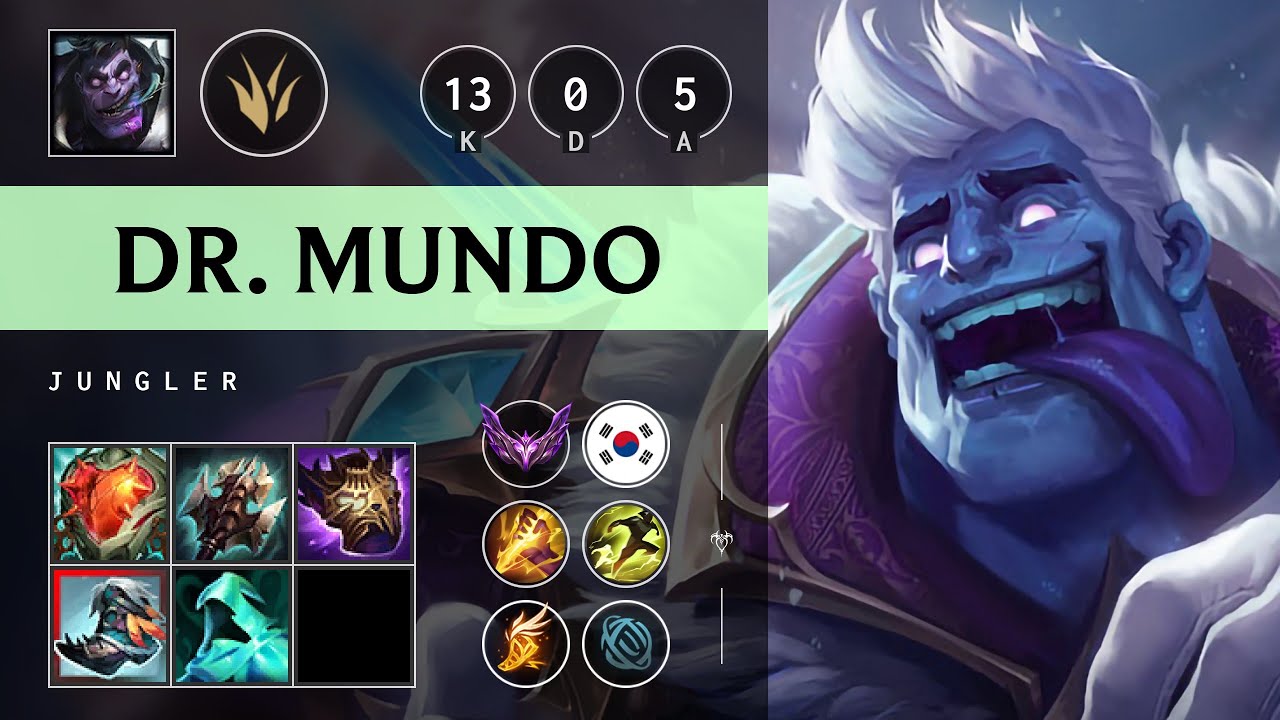 Dr. Mundo Jungle vs Fiddlesticks - KR Master Patch 25.17