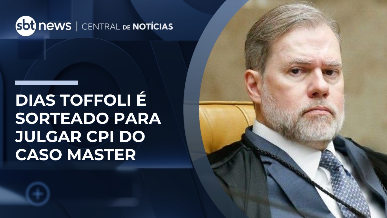 Toffoli é sorteado relator da CPI do caso Master e ministro pode voltar ao caso | #CentraldeNotícias