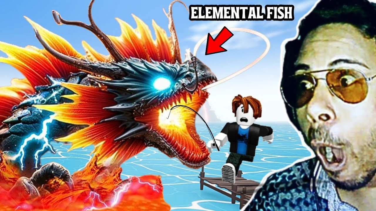 CATCHING THE RAREST ELEMENTAL FISH IN ROBLOX GO FISHING😱