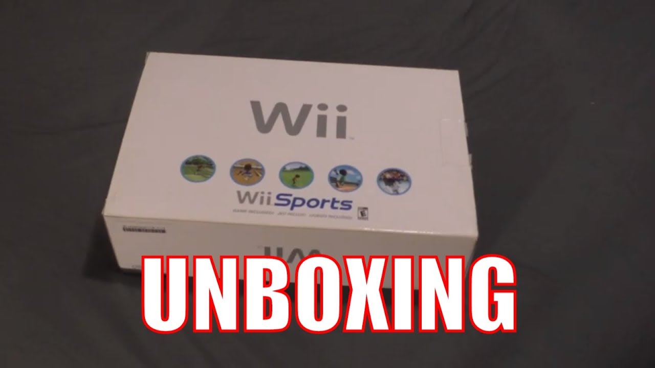 Wii Sports Unboxing