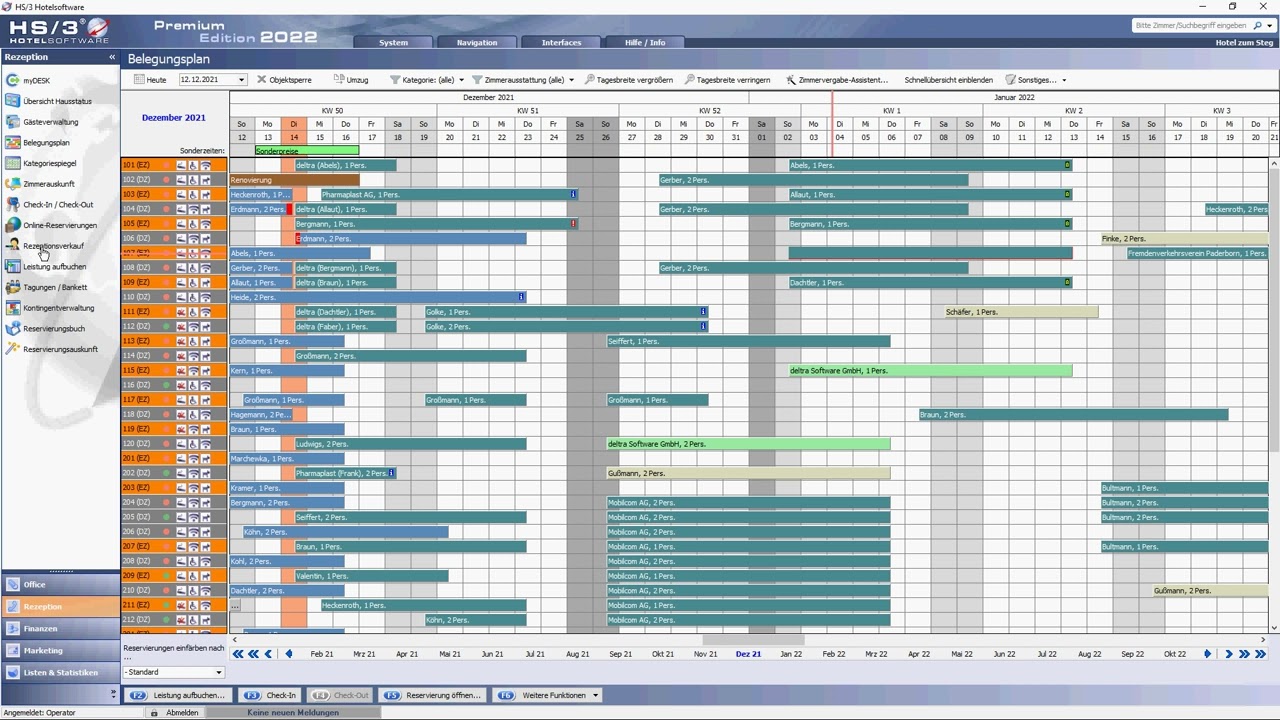 HS/3 Hotelsoftware Version 2022