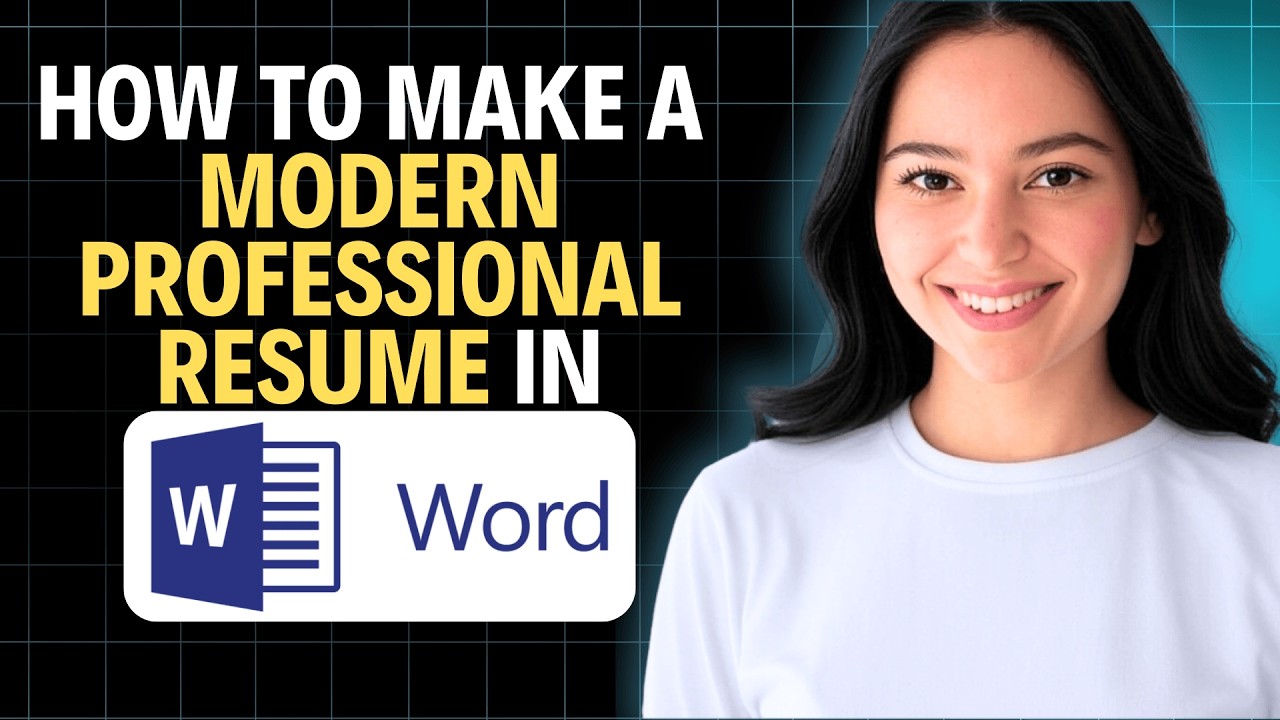 Как создать современное профессиональное резюме в Word 2026 (полное пошаговое руководство)