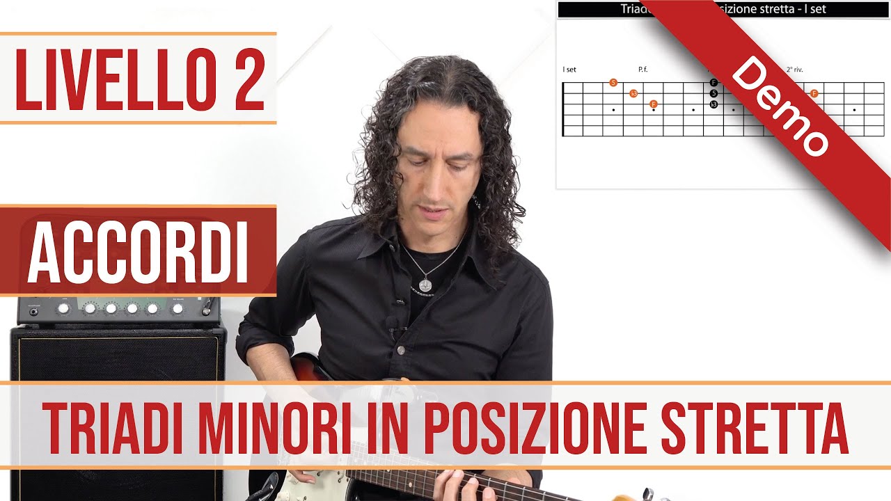 Triadi minori in posizione stretta - Demo