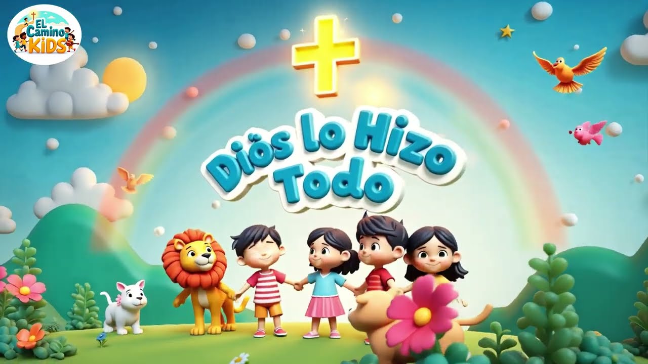 La Creación del Mundo para Niños | Dios lo Hizo Todo en 7 días | Alabanza Infantil Cristiana