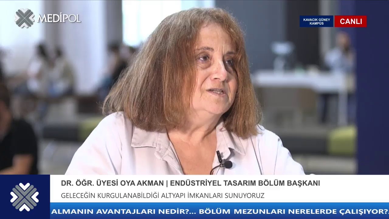 Dr. Öğr. Üyesi Oya Akman | Endüstriyel Tasarım Bölüm Başkanı
