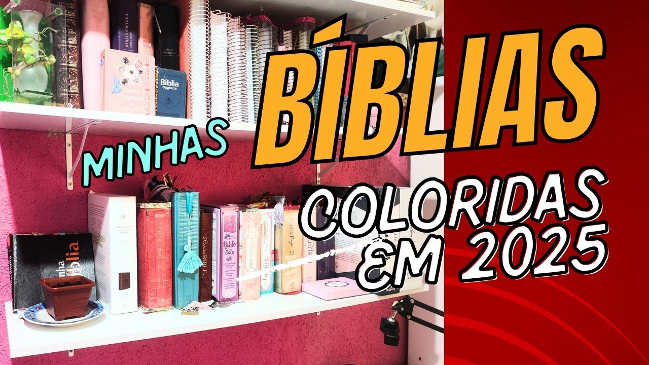 Minhas bíblias em 2025 parte 2