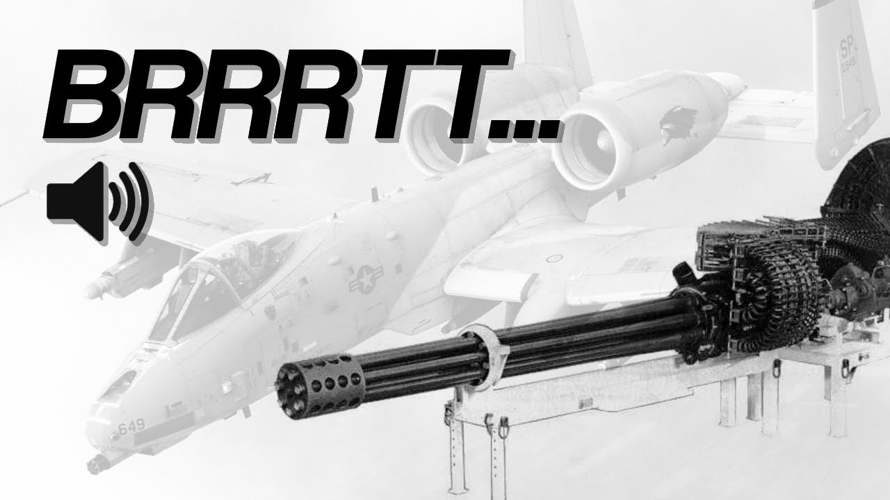 A-10 GAU-8 Avenger sound samples