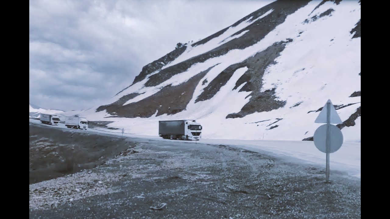 With 2190 m Kızıldağ passage, transit highway to Iran, May 2021.Secont part