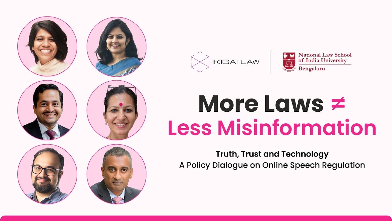 The limits of misinformation regulation in India | Panel I | Truth, Trust & Technology