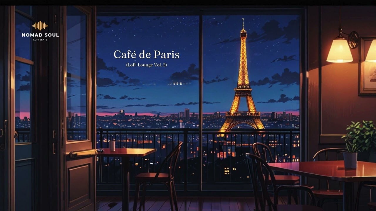 Caf&eacute; de Paris | Jazzy LoFi Beats with French Ambience & Parisian Charm 🎶 (LoFi Lounge Vol. 2)