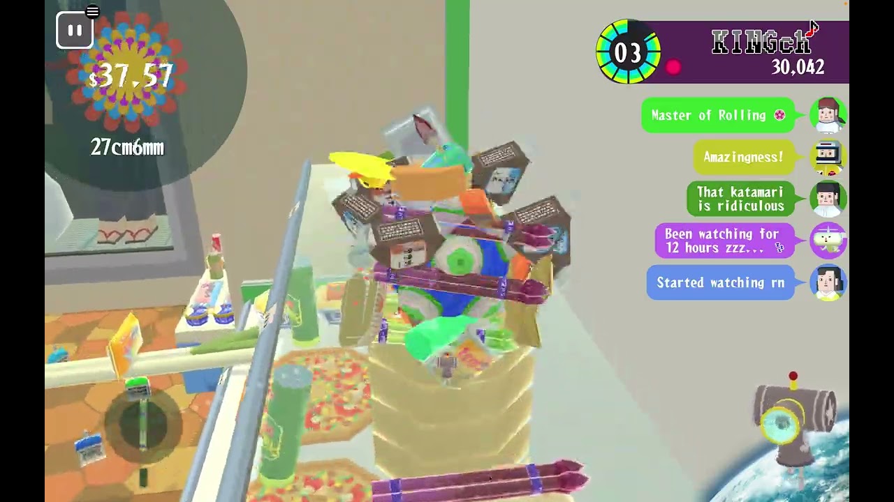 Katamari Damacy Rolling Live - Rerolling Cameron and Catherine