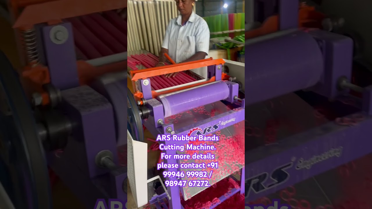 Rubber Bands Cutting Machine