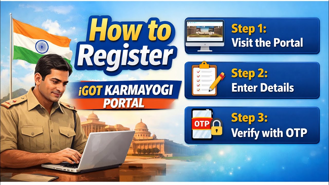 iGOT Karmayogi Portal Registration | Government Employees Complete Guide 2026 #igotkarmayogi #govt 