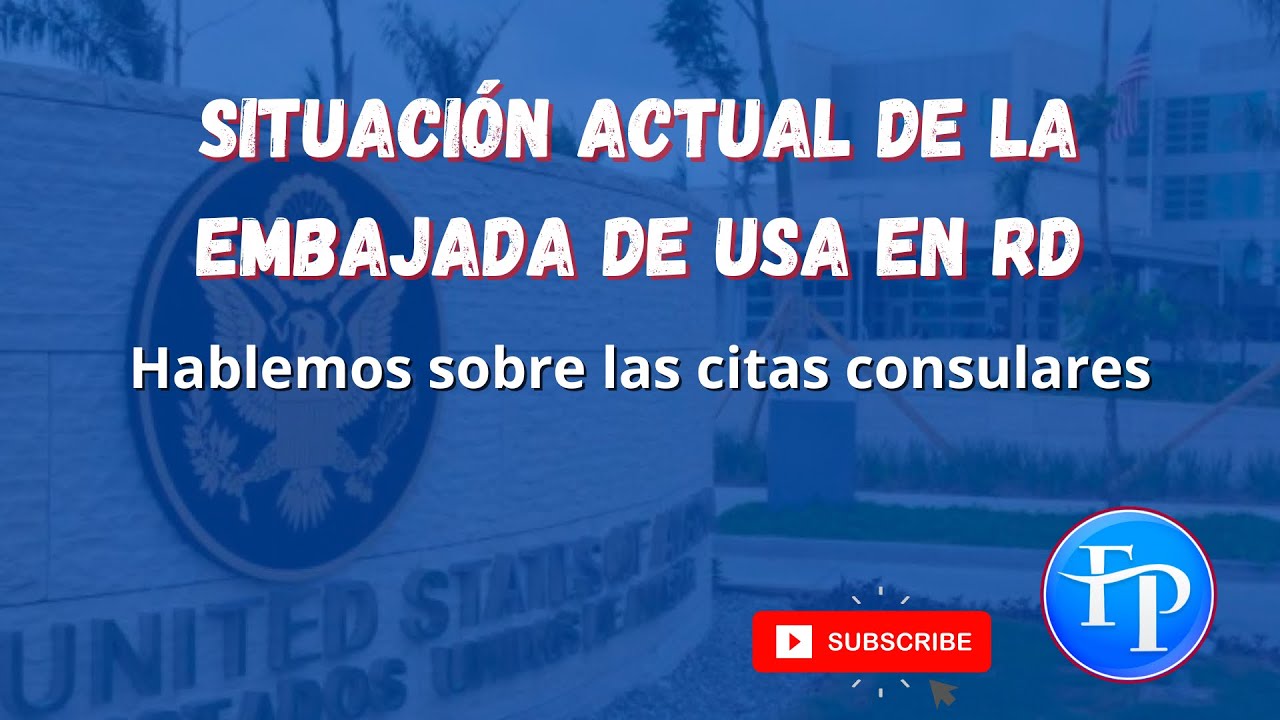 SITUACIÓN ACTUAL DE LA EMBAJADA USA 🇺🇸 CITAS CONSULARES!!