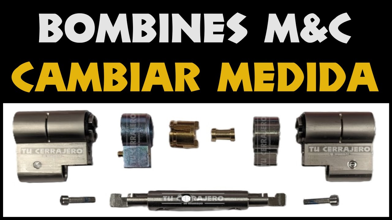 COMO CAMBIAR MEDIDA BOMBIN M&C [MINOS - CONDOR - MOVE] CAMBIAR MC LARGO de BOMBIN
