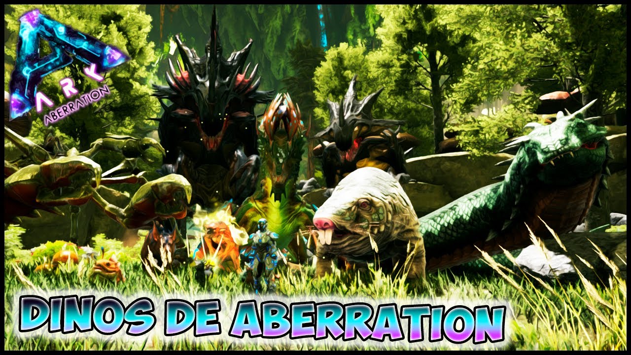 ARK Comandos | Spawnear todos los Dinos de Aberration 😁😁😁