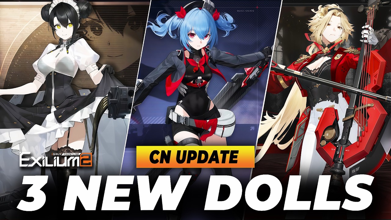 (CN) *3 NEW DOLLS REVEALED!* AGENT, SSR COLPHNE & IGLA | NEW SKINS, EVENTS & MORE [GFL2: EXILIUM]