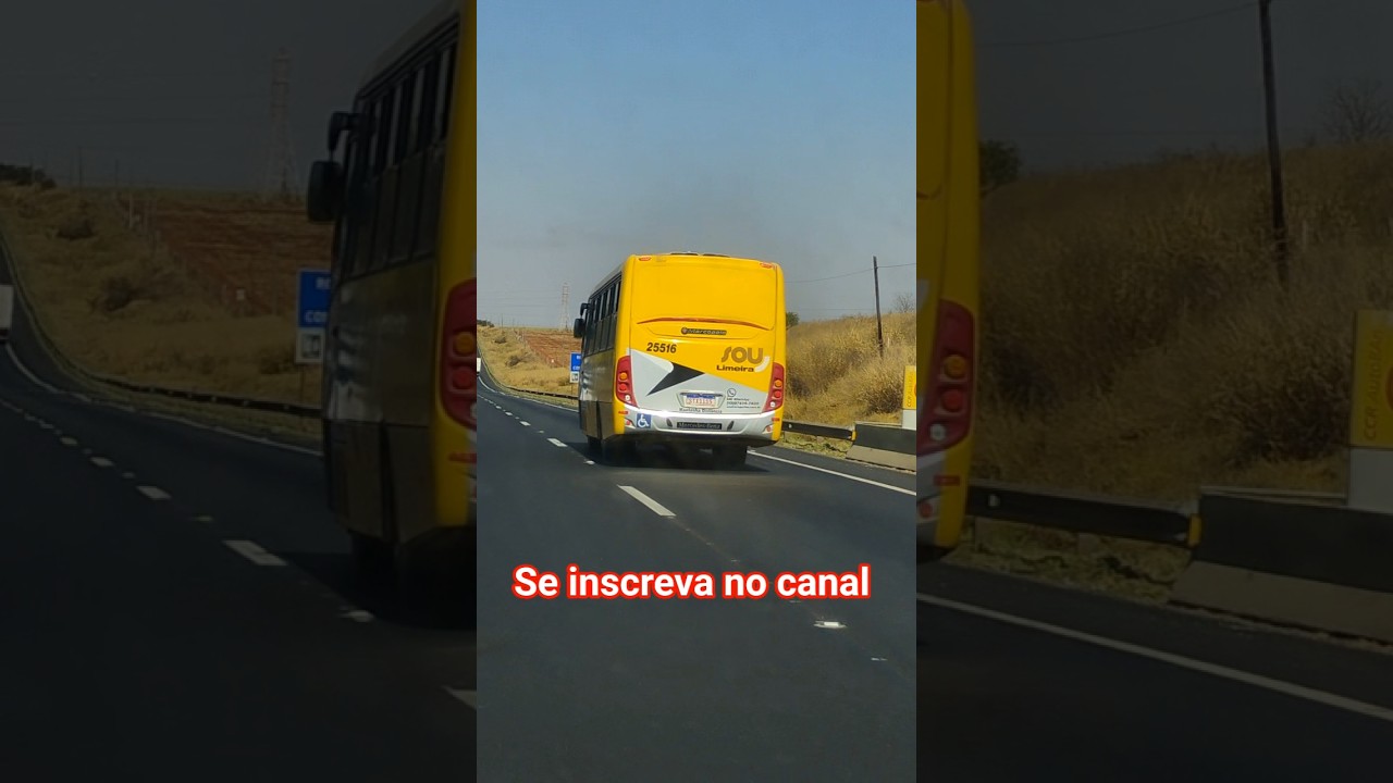 MARCOPOLO NEW SENIOR SOU LIMEIRA 25516 ANHANGUERA SENTIDO AMERICANA SP #onibus #marcopolo #redbus